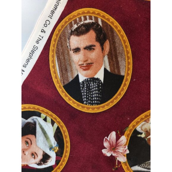 Gone With The Wind Cotton Fabric 1 Yard Scarlett Rhett Ashley Melanie Quilting M - Picture 9 of 11